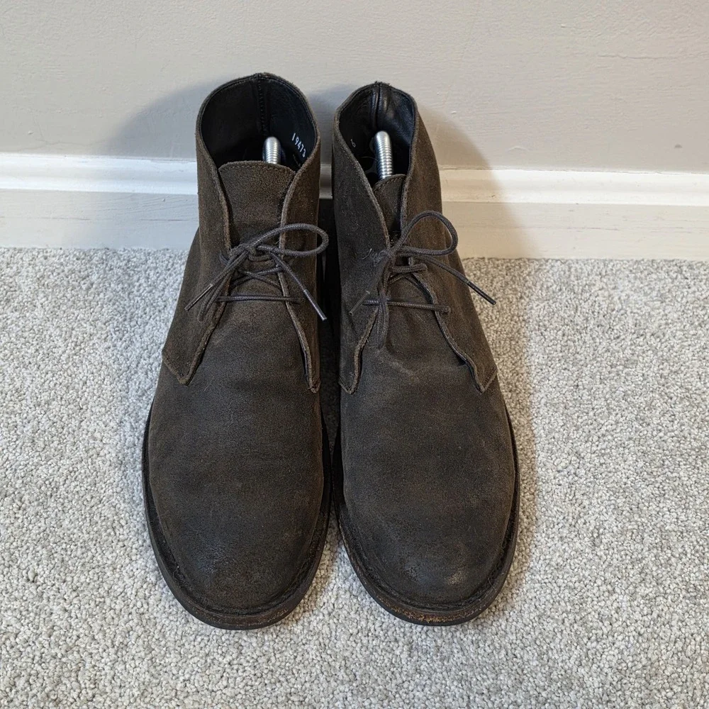 Thursday Boot Company Scout Chukka Boots Mens‎ 9.5 Brown Rugged Suede Leather